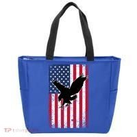 American Flag Eagle Patriotic Usa Great Gift Tote Bag thumb 0
