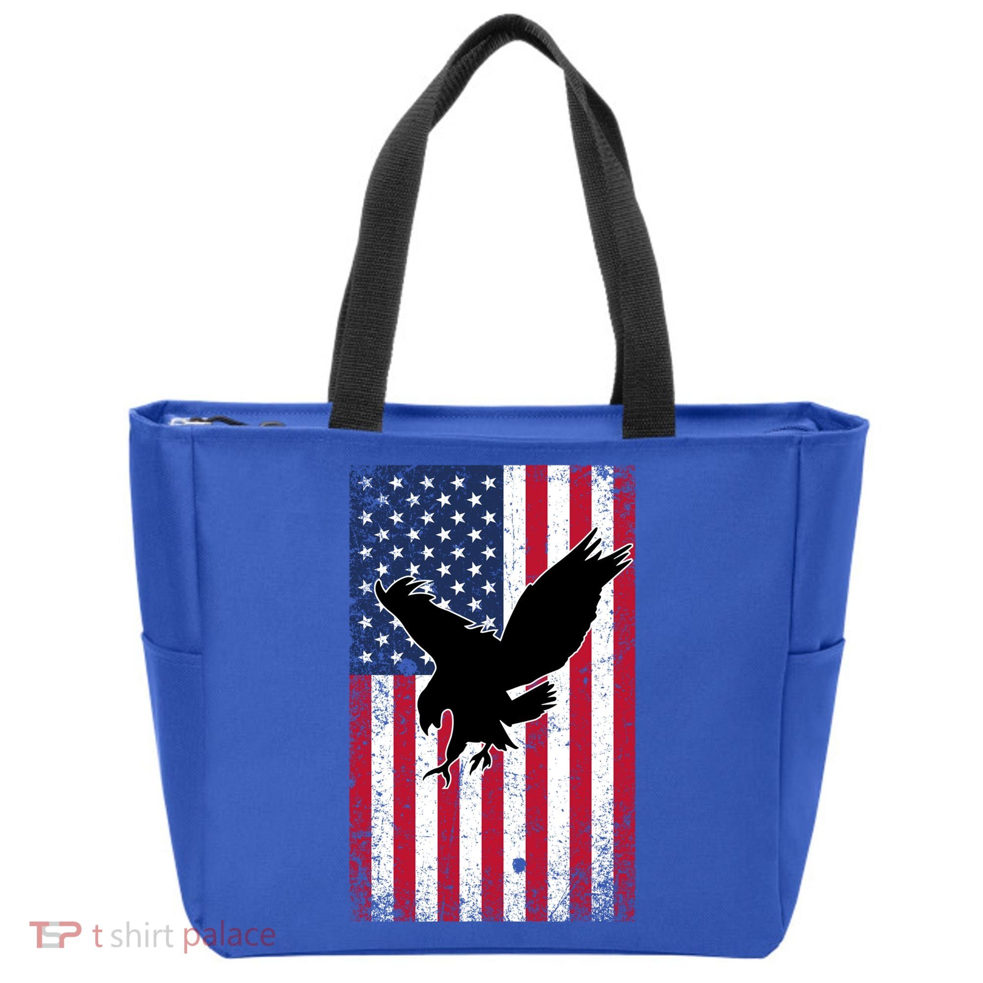 American Flag Eagle Patriotic Usa Great Gift Tote Bag