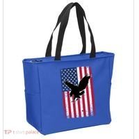American Flag Eagle Patriotic Usa Great Gift Tote Bag thumb 2