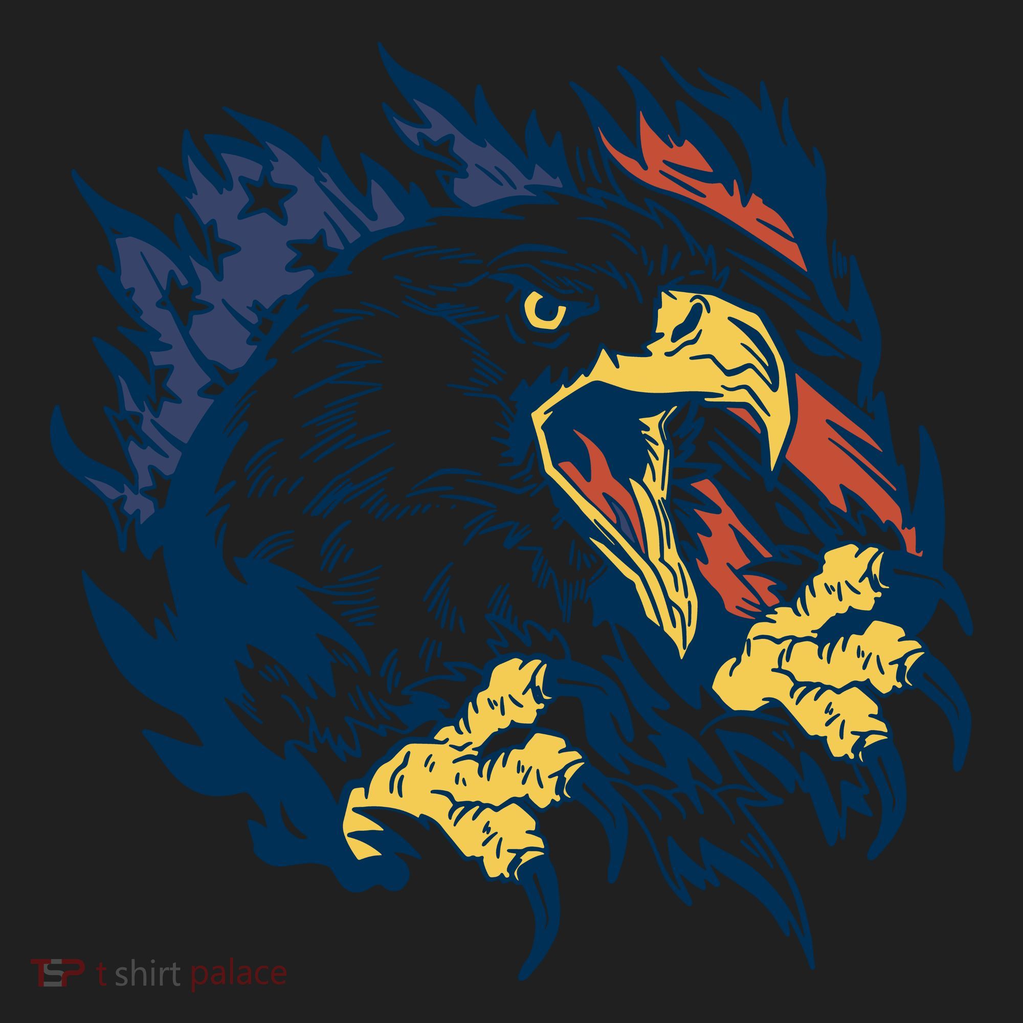 American Flag Eagle Patriot Gift Women's Sweatshirt