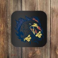American Flag Eagle Patriot Gift Coaster thumb 0