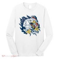 American Flag Eagle Patriot Gift Long Sleeve Shirt thumb 0