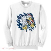 American Flag Eagle Patriot Gift Sweatshirt thumb 0