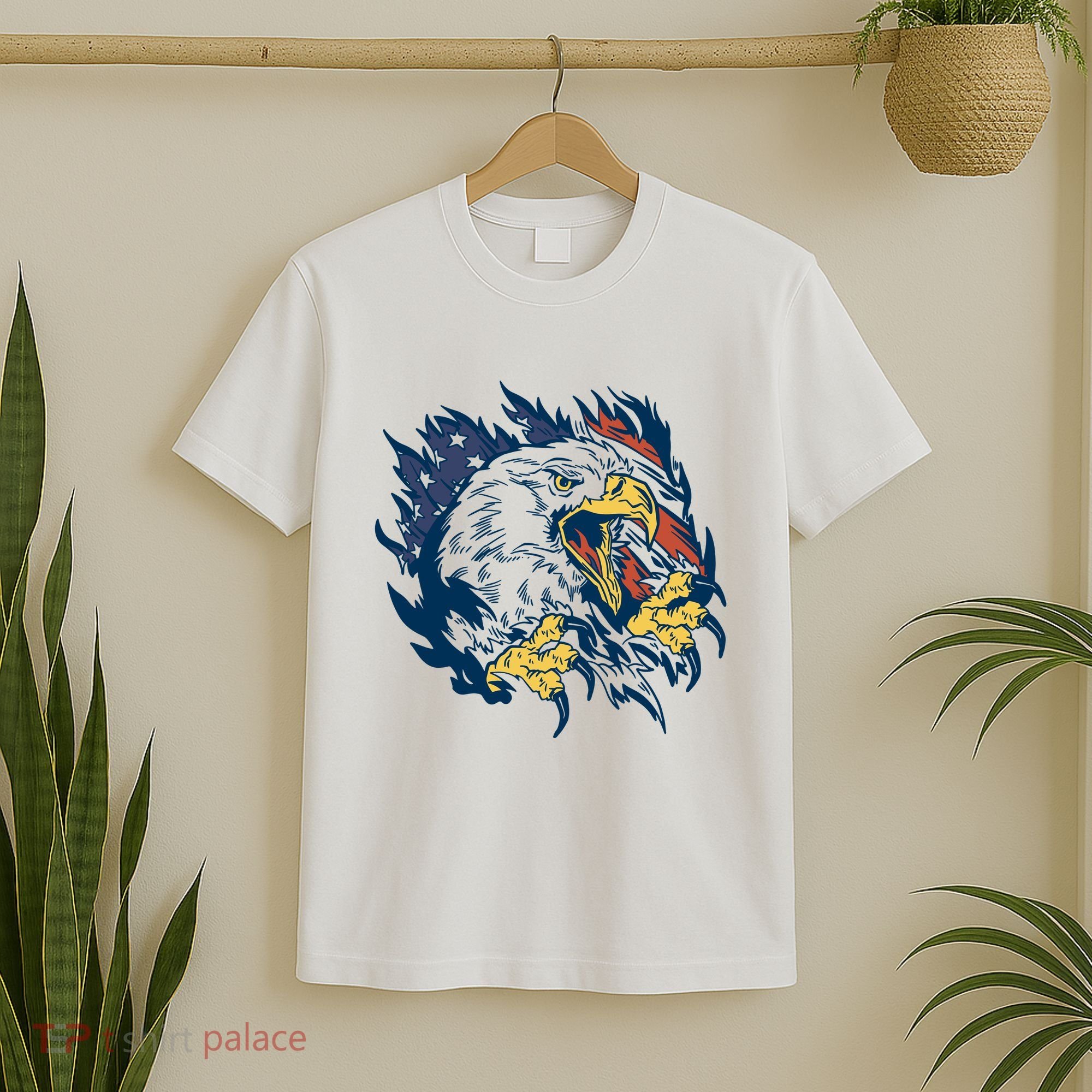 American Flag Eagle Patriot Gift T-Shirt
