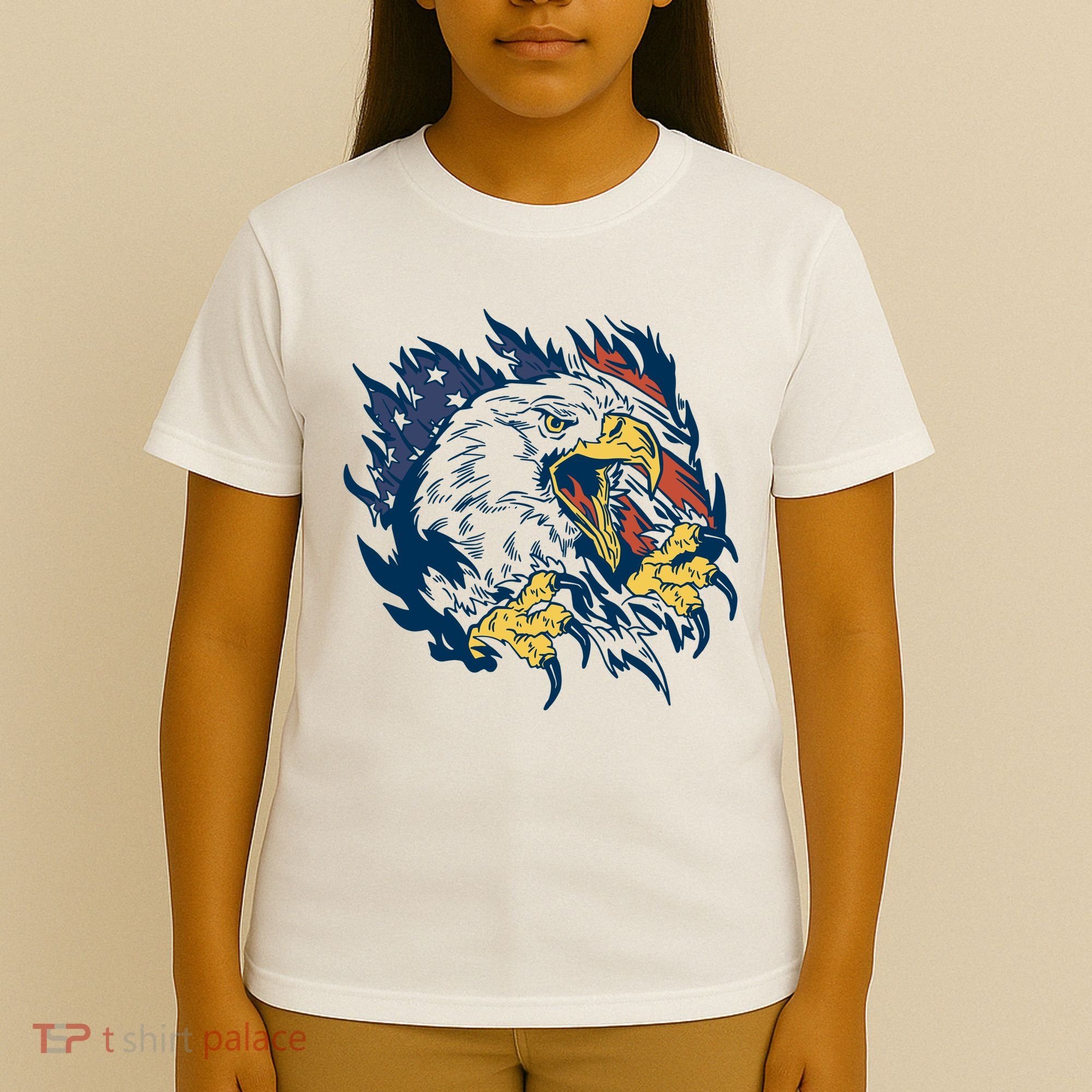 American Flag Eagle Patriot Gift T-Shirt