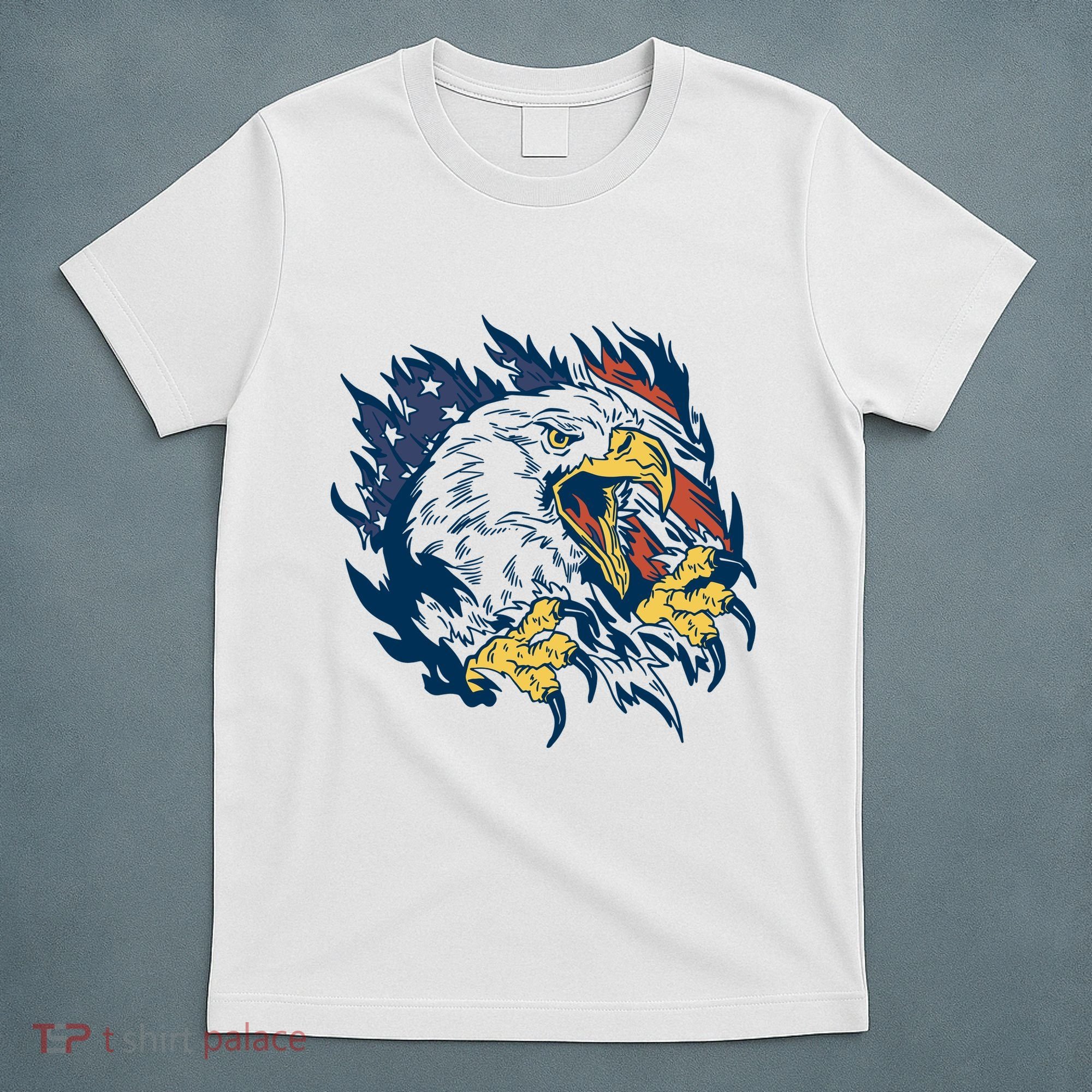 American Flag Eagle Patriot Gift T-Shirt