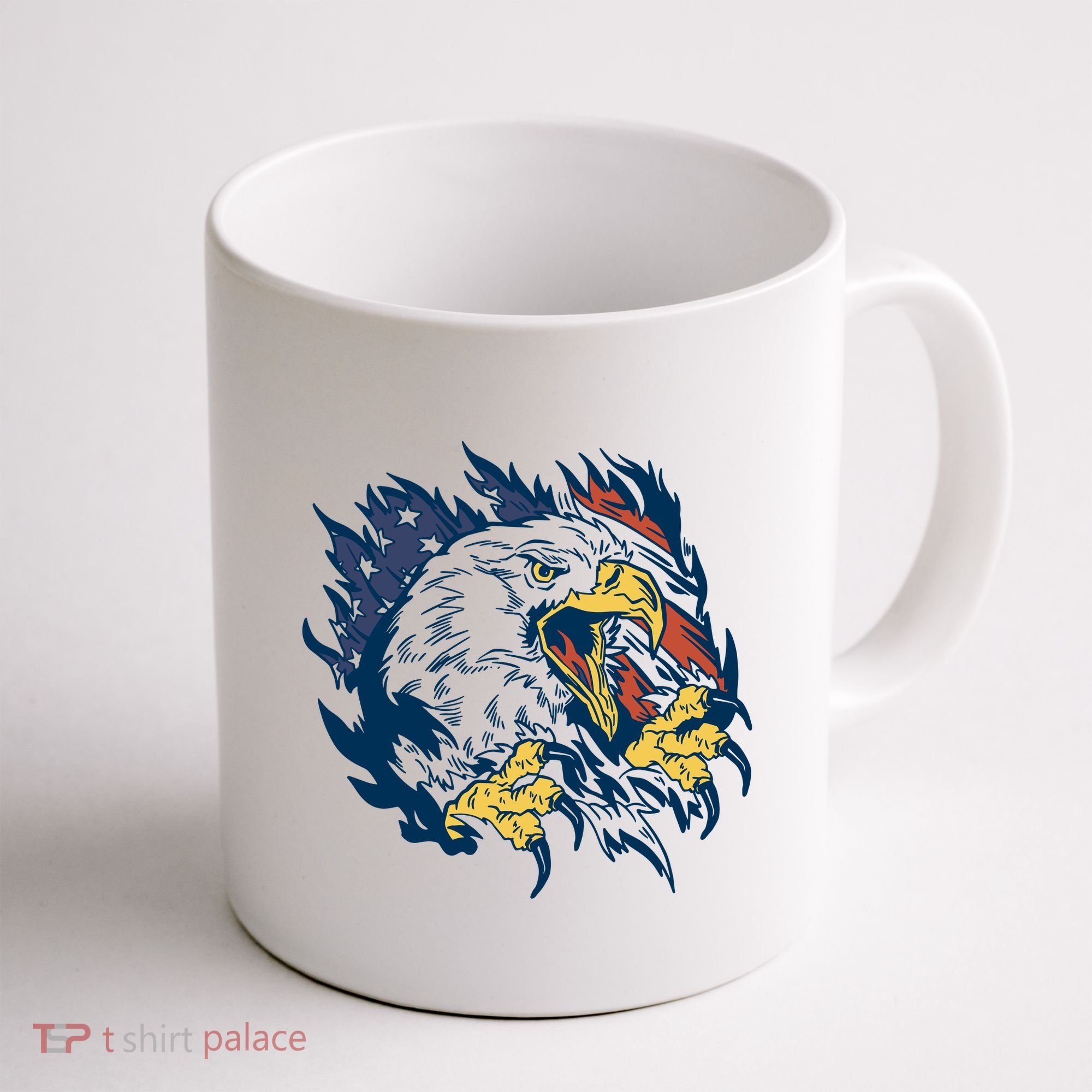 American Flag Eagle Patriot Gift Coffee Mug