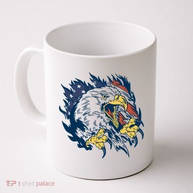American Flag Eagle Patriot Gift Coffee Mug