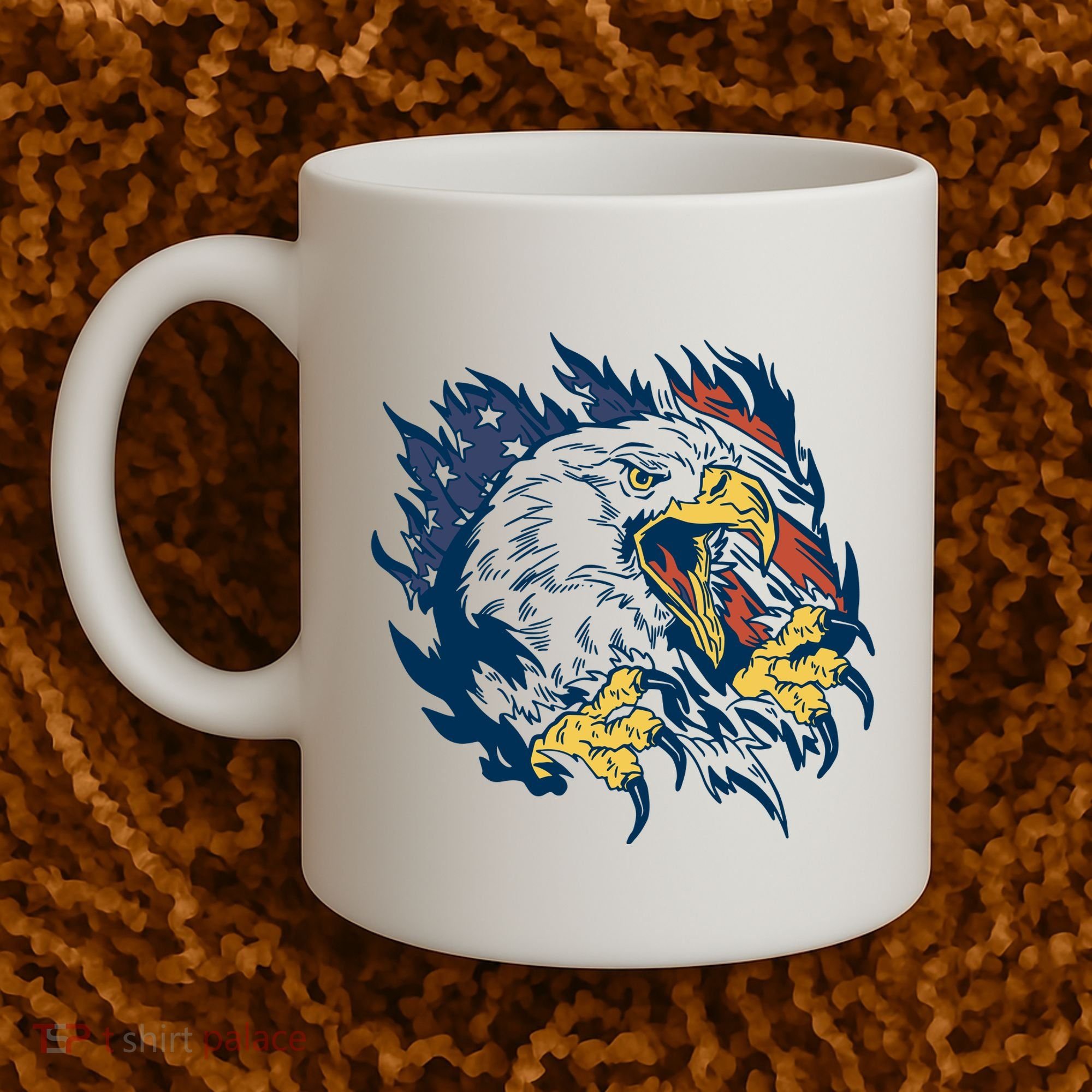 American Flag Eagle Patriot Gift Coffee Mug