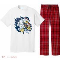 American Flag Eagle Patriot Gift Pajama Set thumb 0