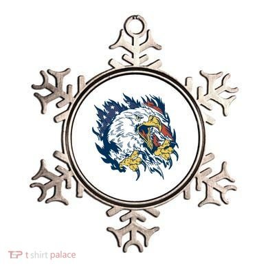 American Flag Eagle Patriot Gift Ornament