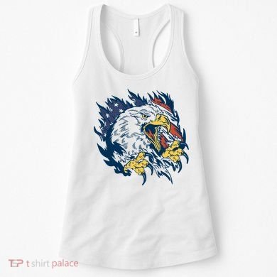 American Flag Eagle Patriot Gift Women's Tank Top