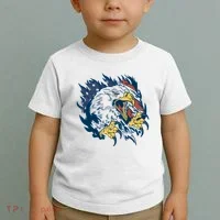 American Flag Eagle Patriot Gift Toddler T-Shirt thumb 2