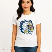 American Flag Eagle Patriot Gift Women's T-Shirt thumb 4