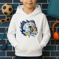 American Flag Eagle Patriot Gift Kids Hoodie thumb 2