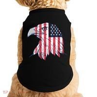 American Flag Eagle Usa Patriotic Gift Doggie Tank thumb 0