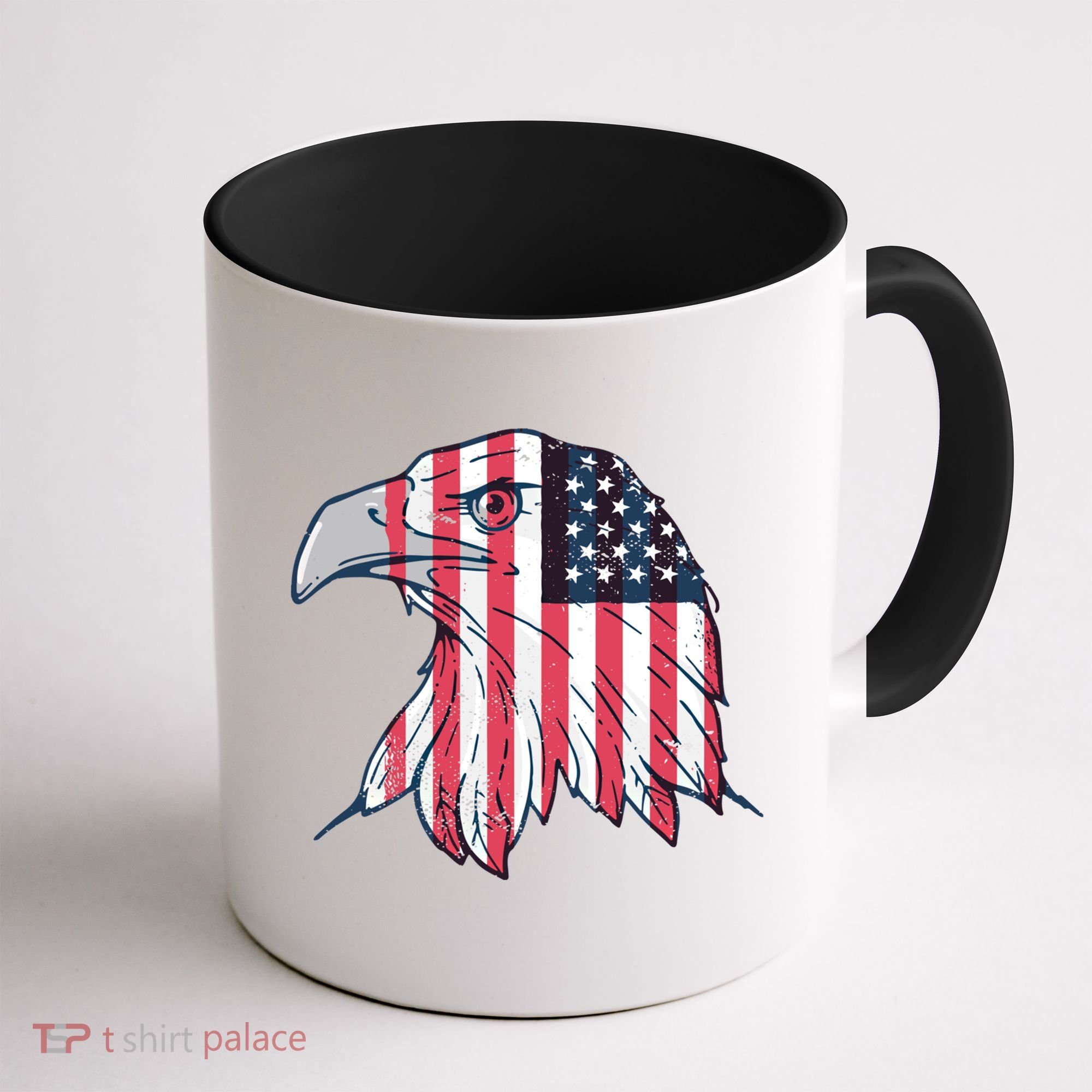 American Flag Eagle Usa Patriotic Gift Coffee Mug