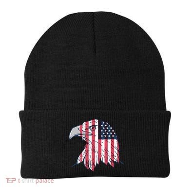 American Flag Eagle Usa Patriotic Gift Beanie