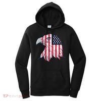 American Flag Eagle Usa Patriotic Gift Women's Hoodie thumb 0