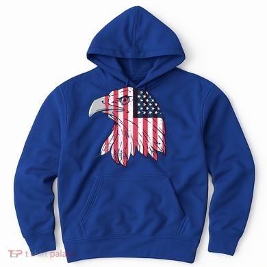American Flag Eagle Usa Patriotic Gift Hoodie