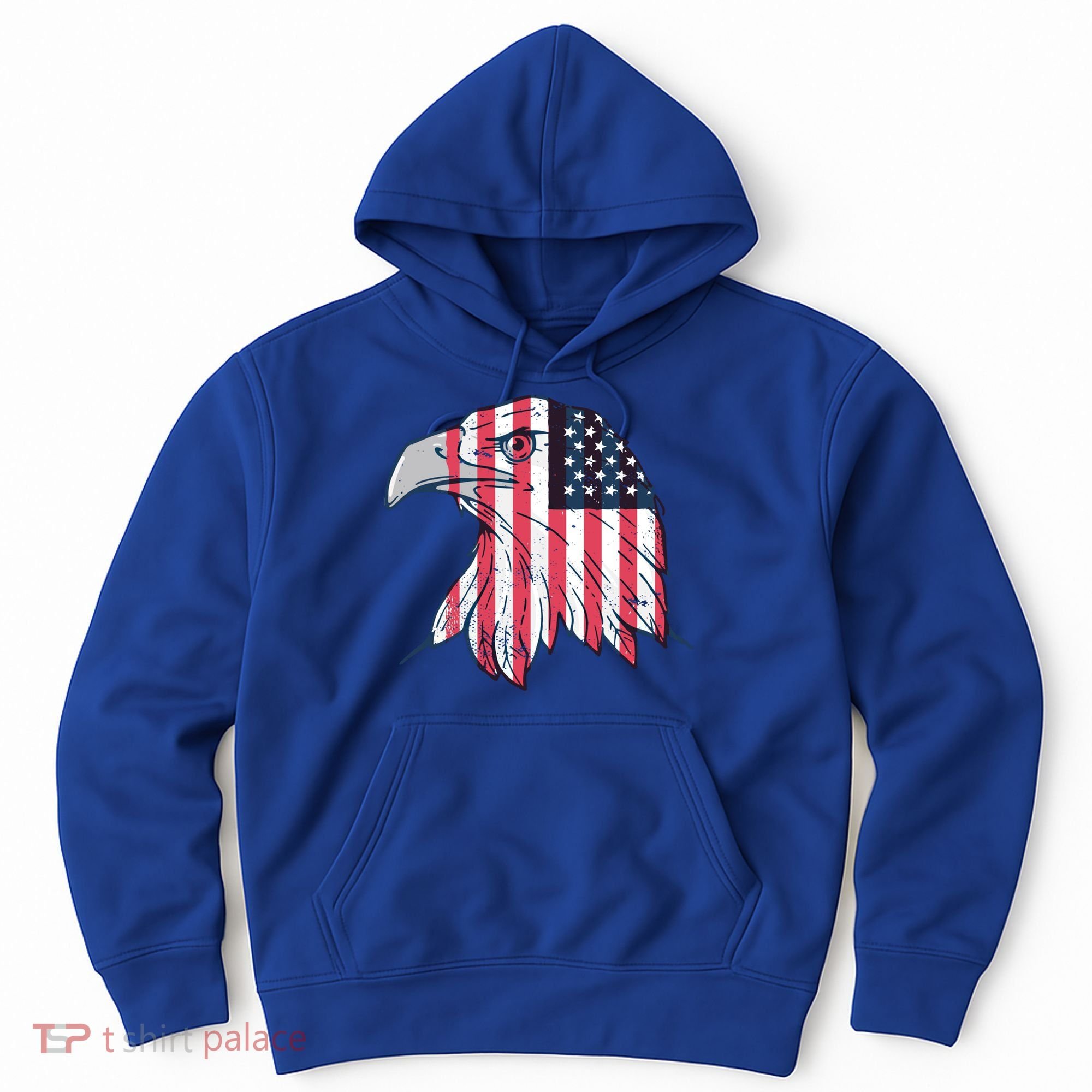 American Flag Eagle Usa Patriotic Gift Hoodie