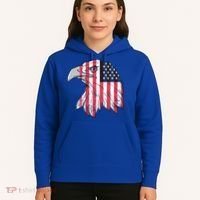 American Flag Eagle Usa Patriotic Gift Hoodie thumb 5