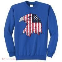 American Flag Eagle Usa Patriotic Gift Sweatshirt thumb 0