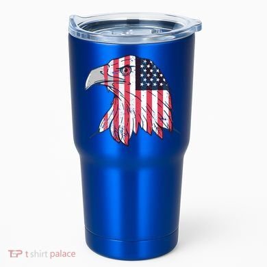 American Flag Eagle Usa Patriotic Gift Tumbler