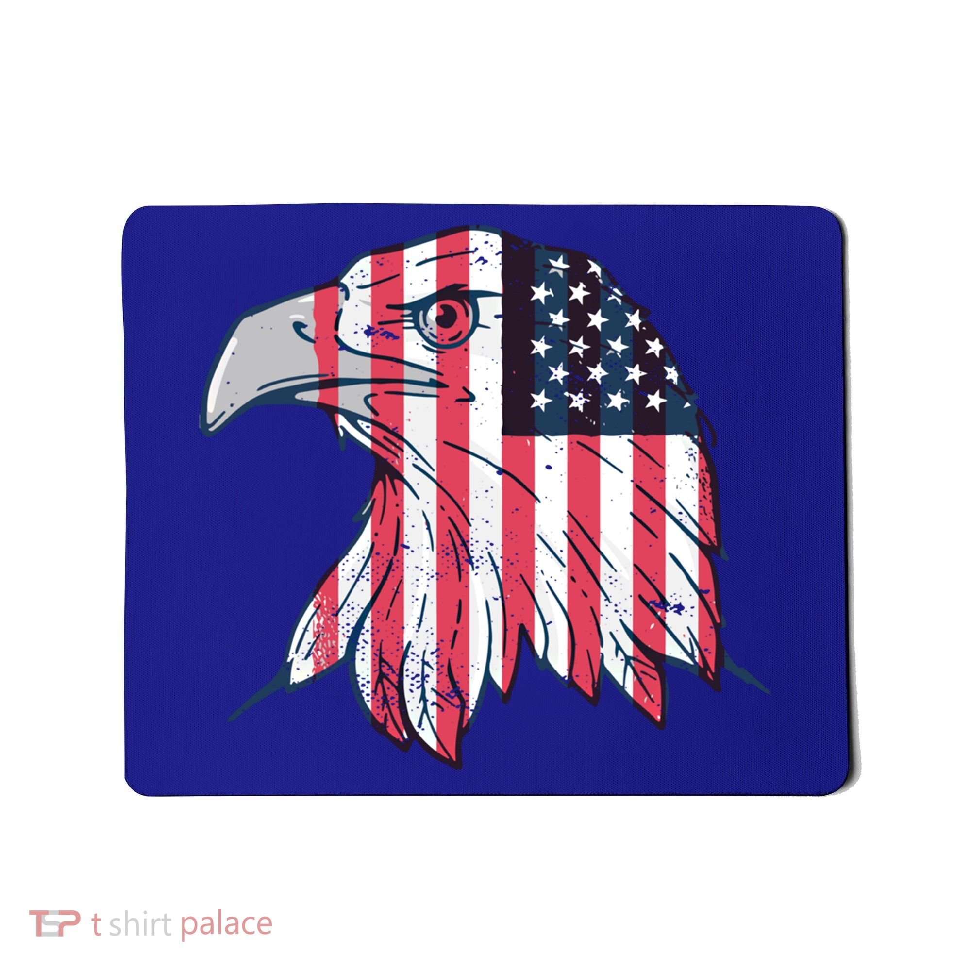 American Flag Eagle Usa Patriotic Gift Mousepad