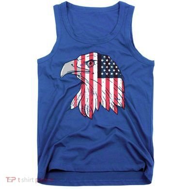 American Flag Eagle Usa Patriotic Gift Tank Top