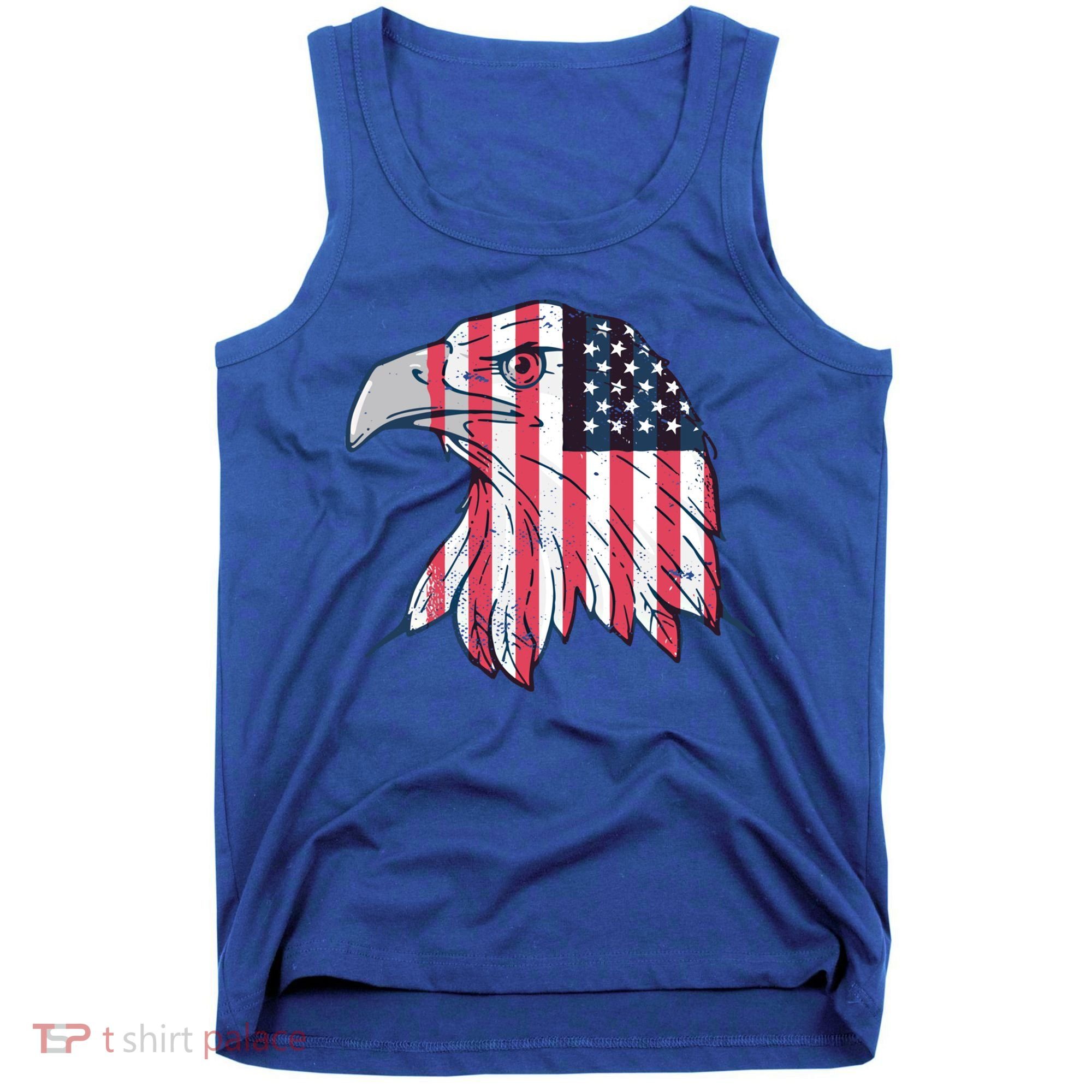 American Flag Eagle Usa Patriotic Gift Tank Top