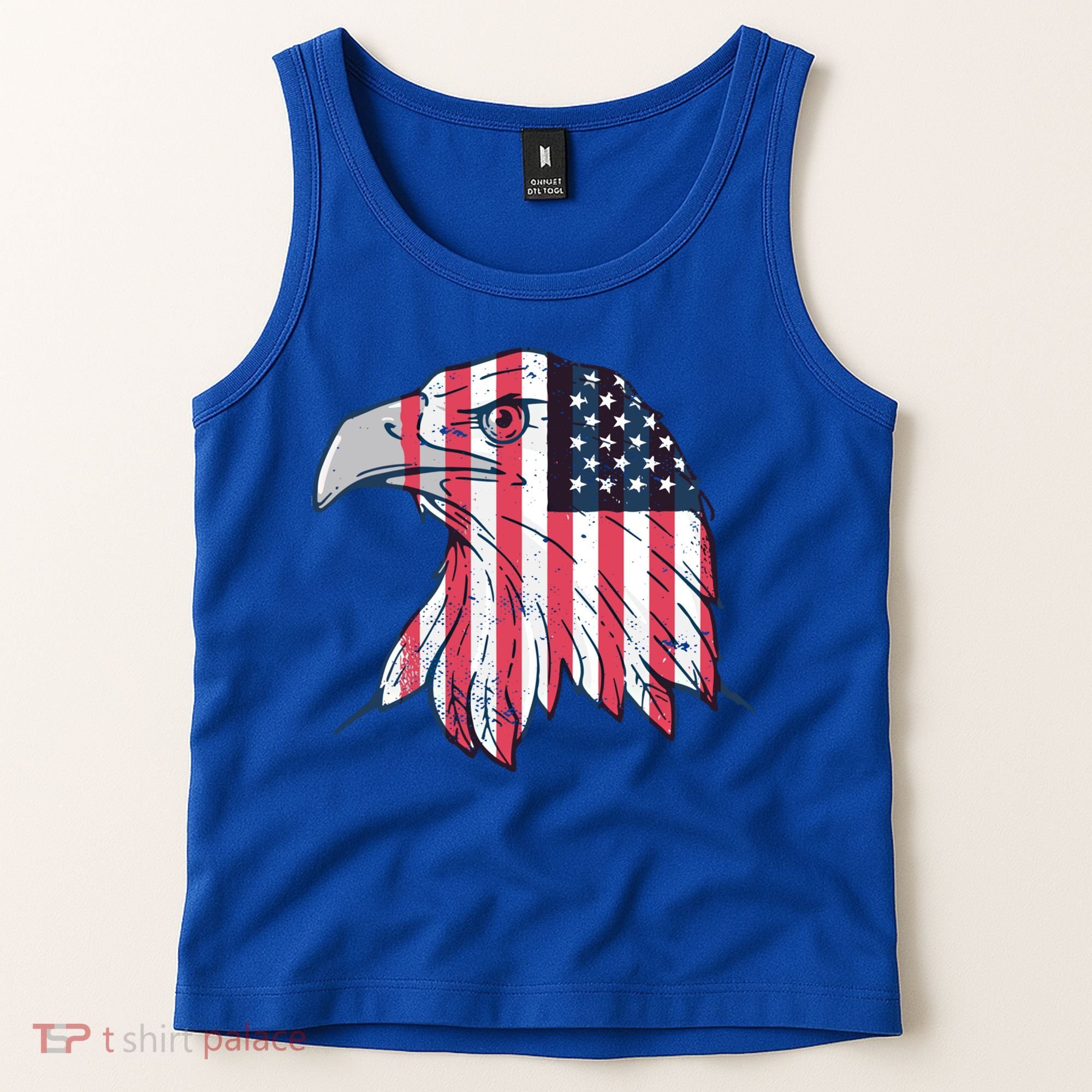 American Flag Eagle Usa Patriotic Gift Tank Top