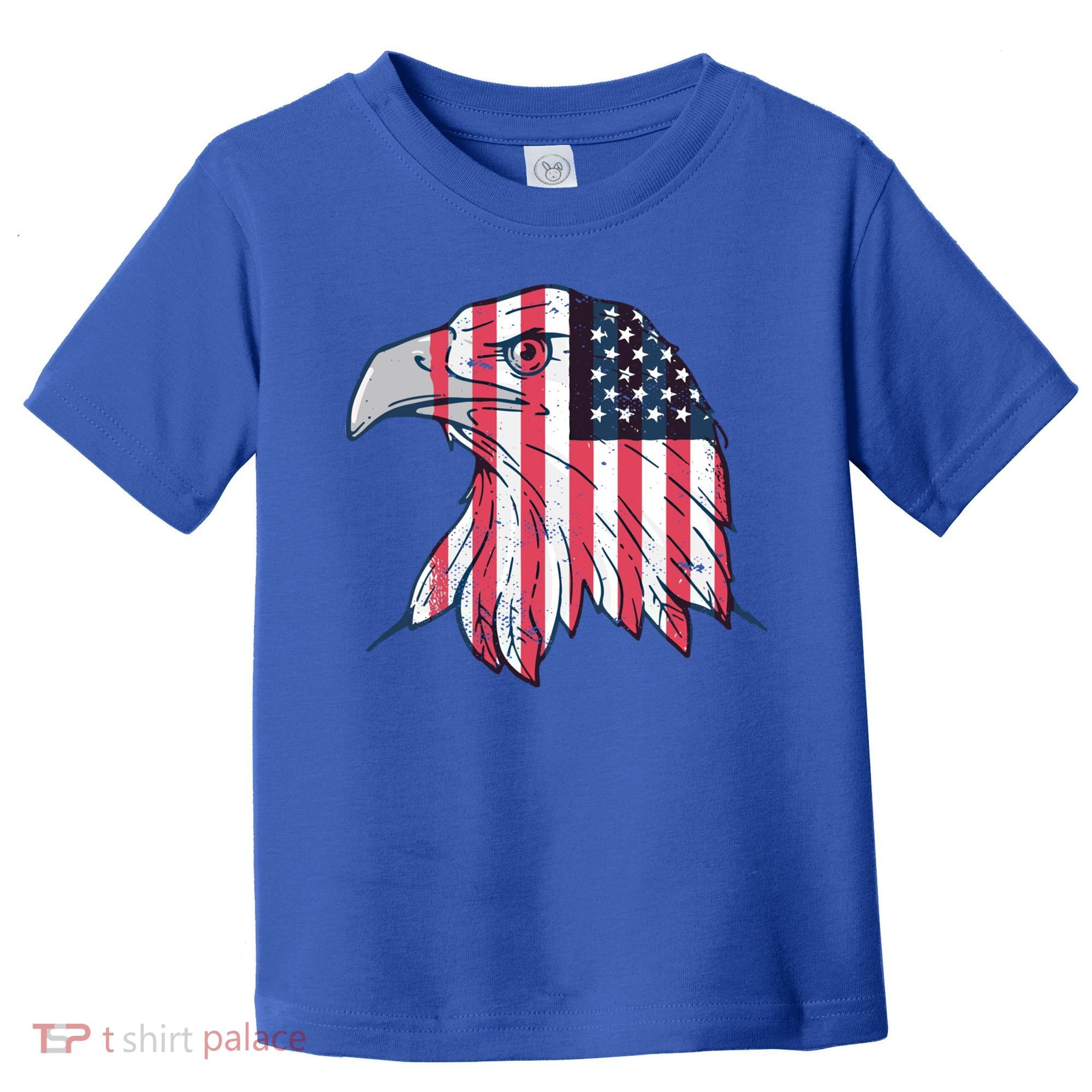 American Flag Eagle Usa Patriotic Gift Toddler T-Shirt
