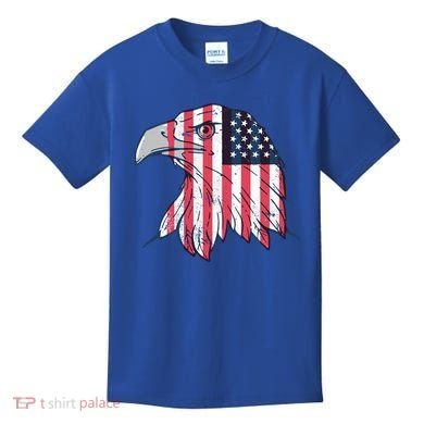 American Flag Eagle Usa Patriotic Gift Kids T-Shirt