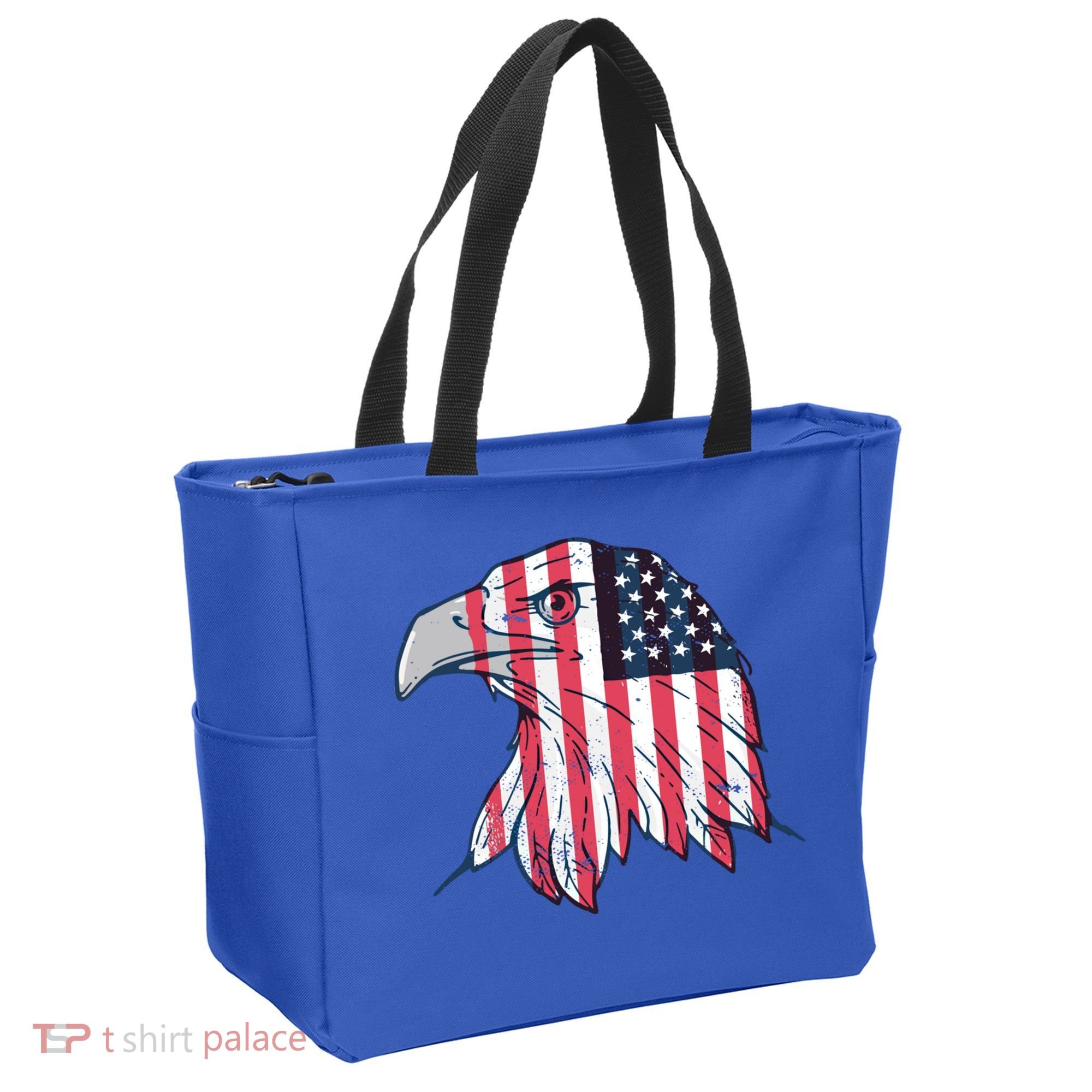 American Flag Eagle Usa Patriotic Gift Tote Bag
