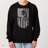 American Flag Eagle Patriot Women's Sweatshirt thumb 0