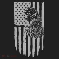 American Flag Eagle Patriot Women's Sweatshirt thumb 2