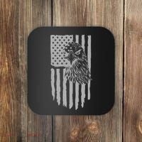 American Flag Eagle Patriot Coaster thumb 0