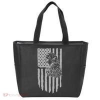 American Flag Eagle Patriot Tote Bag thumb 0