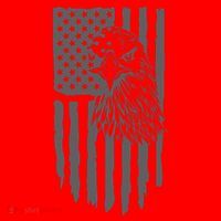 American Flag Eagle Patriot Santa Hat thumb 1