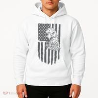 American Flag Eagle Patriot Hoodie thumb 2
