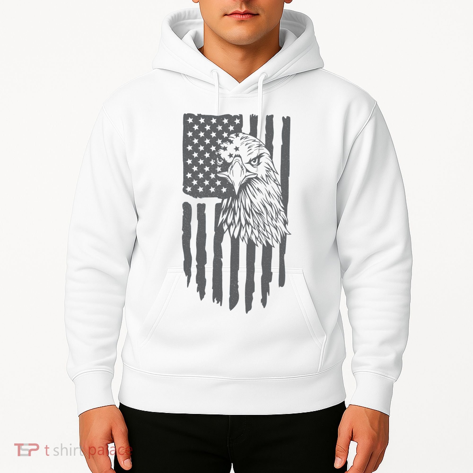 American Flag Eagle Patriot Hoodie