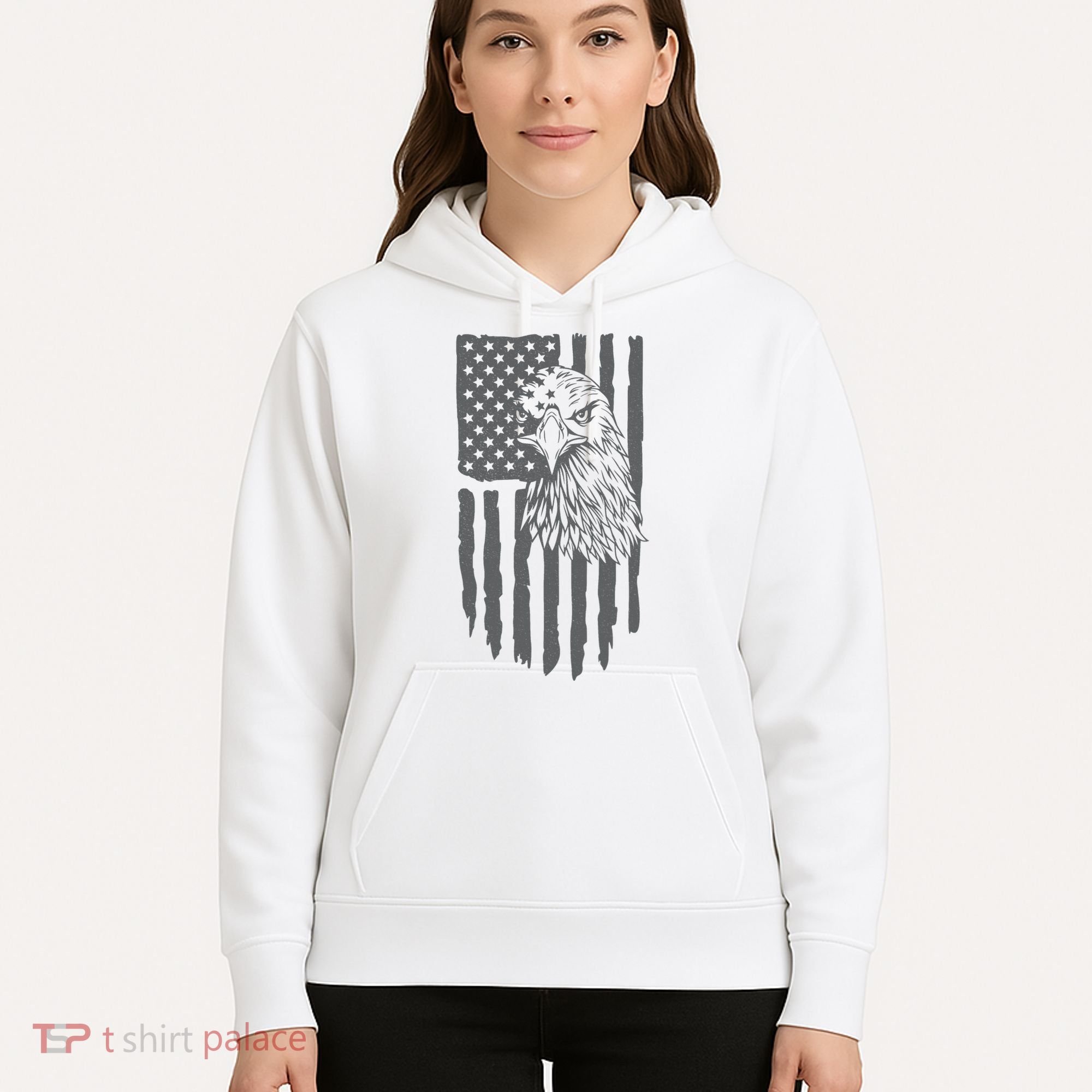 American Flag Eagle Patriot Hoodie