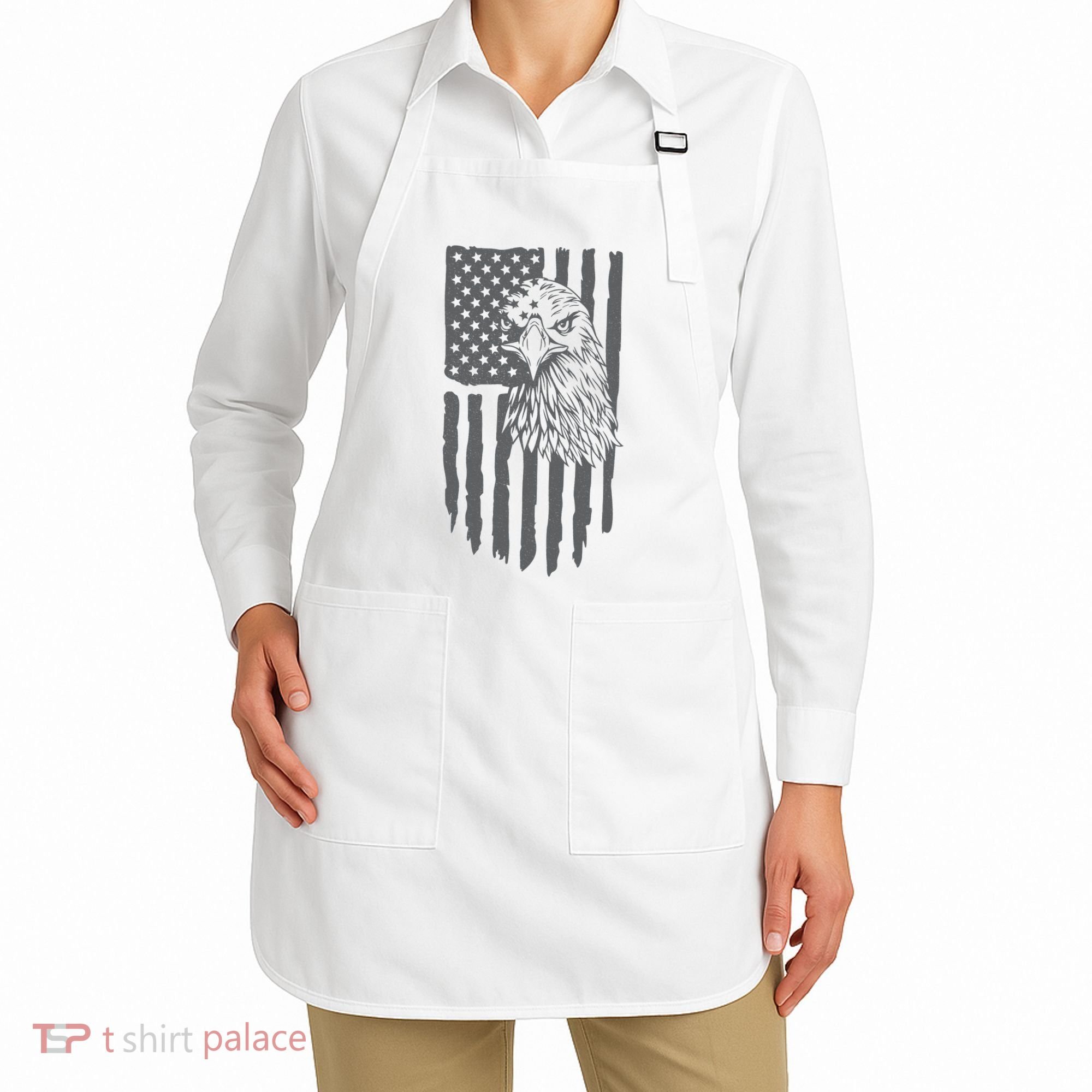 American Flag Eagle Patriot Apron