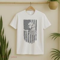 American Flag Eagle Patriot T-Shirt thumb 2