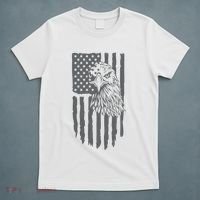 American Flag Eagle Patriot T-Shirt thumb 5