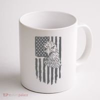 American Flag Eagle Patriot Coffee Mug thumb 1