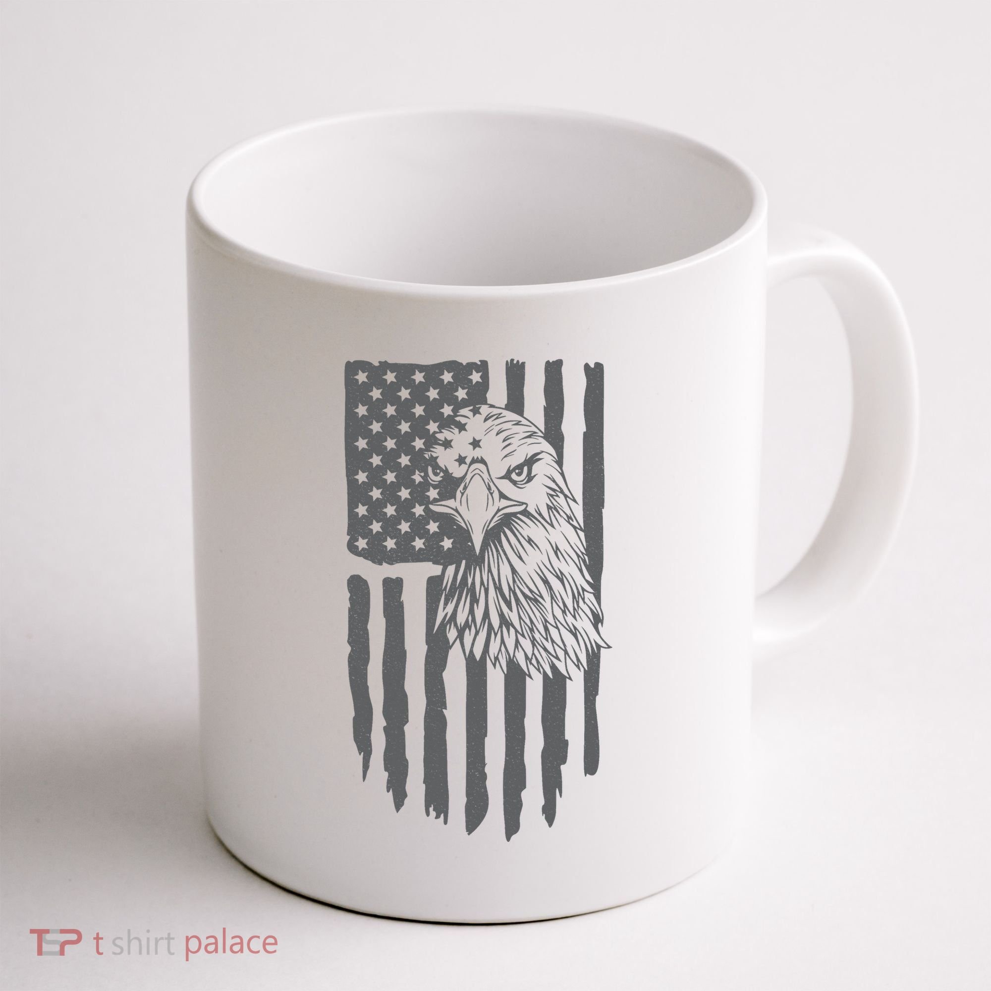 American Flag Eagle Patriot Coffee Mug