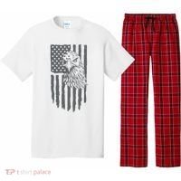American Flag Eagle Patriot Pajama Set thumb 0