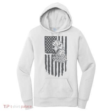 American Flag Eagle Patriot Women's Hoodie